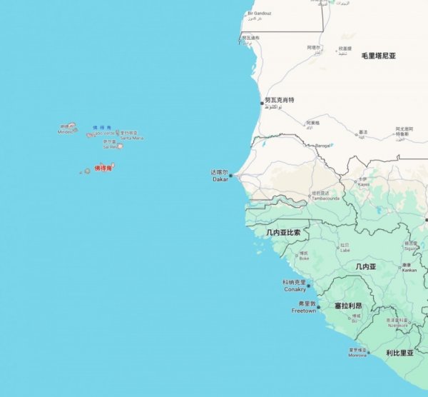 仅4033浮浅公里！佛得角是宇宙杯历史上国土面积最小的参赛国度