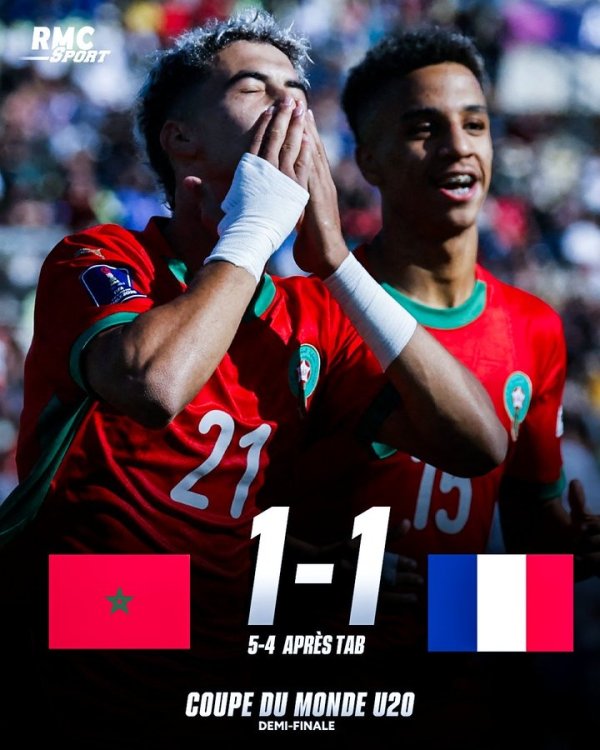 创造历史！摩洛哥初次插足世青赛决赛，此前最佳收获第四名