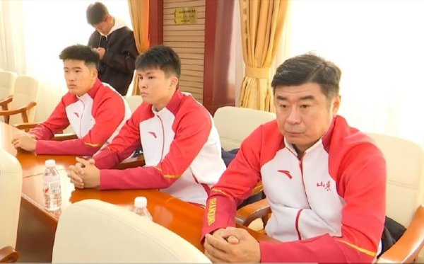 博主：韩鹏、陈泽仕、彭啸出席全运会山东体育代表团设立大会