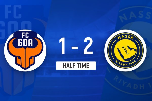 半场-利雅得获胜暂客场2-1果阿 C罗缺阵，安吉洛、卡马拉破门