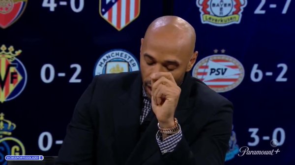 联赛和欧冠齐要！约克雷斯赛后对话亨利：穿上14号球衣能进许多球